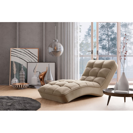 Kušetė Loren, beige, audinys Nube 20