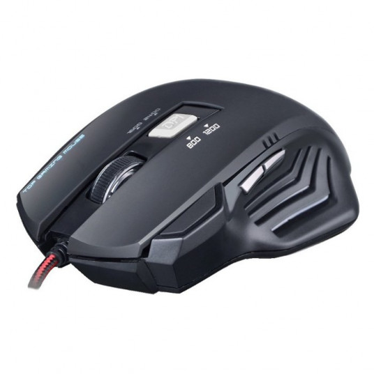 Rebeltec Punisher 2 Gaming Mouse with Additional Buttons / LED BackLight / 2400 DPI / USB