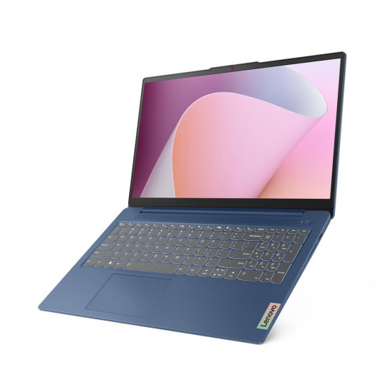  Nešiojamas kompiuteris Lenovo Ideapad Slim 3-15 15.6" IPS, FullHD, AMD Ryzen 3 7320U, RAM: 8GB, SSD: 512GB, AMD Radeon 610, DOS, Blue, 82XQ006XPB 