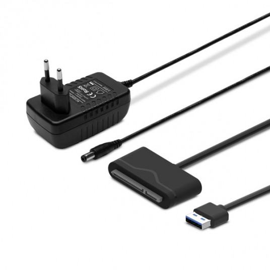  SAVIO AK-39 USB 3.0 - SATA III Juoda 