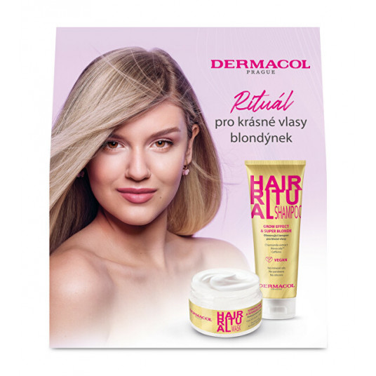 Dermacol - Gift set of hair care for blonde hair Hair Ritual Blonde