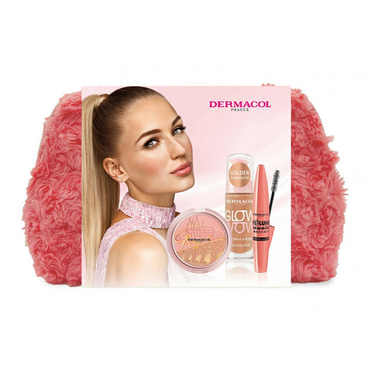  Dermacol - Gift set of decorative cosmetics Volume Mania and Glow Wow 