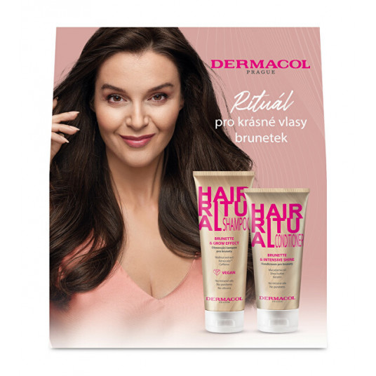  Dermacol - Hair Ritual Brunette hair care gift set 