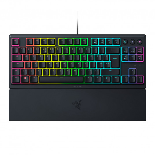  Razer Ornata V3 Tenkeyless RGB LED light,  NORD, Wired, Black, Mechanical Gaming keyboard 