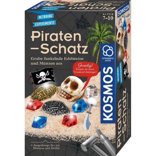Mokomasis rinkinys PIRATE TREASURE 7-10
