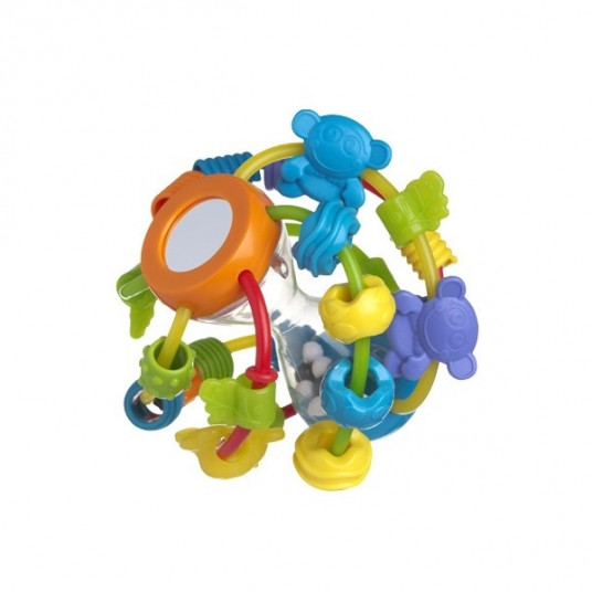  PLAYGRO lavinamasis kamuolys-barškutis Žaisk ir mokykis, 4082679 
