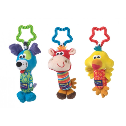  PLAYGRO pakabinamas žaislas Trys draugai My First, 0181059 