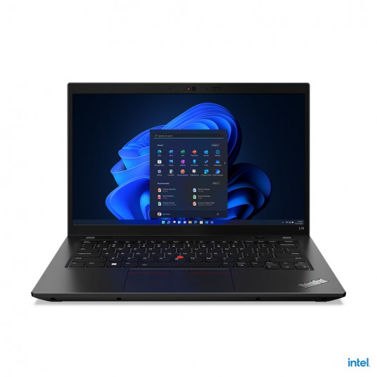  Nešiojamas kompiuteris Lenovo ThinkPad L14 G3 14" IPS, FullHD, Intel Core i5-1235U, RAM: 8GB, SSD: 512GB, Intel Iris Xe Graphics, Windows 11 Pro, Black, 21C1005SPB  