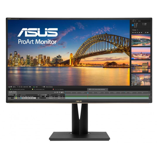  LCD Monitor|ASUS|ProArt PA329C|32"|4K|Panel IPS|3840x2160|16:9|Matte|5 ms|Speakers|Swivel|Pivot|Height adjustable|Tilt|Colour Black|90LM02CC-B02370 