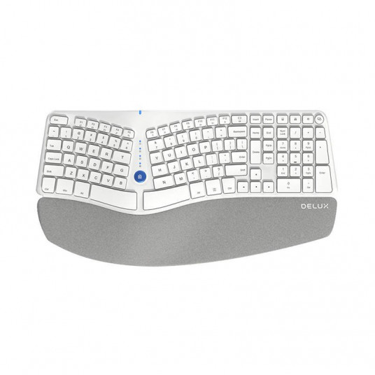  Delux GM901D Ergonomic Wireless Keyboard 