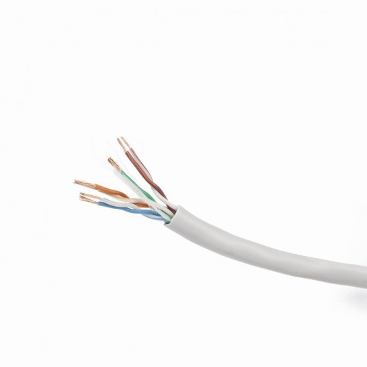  Gembird CAT6 UTP 100m tinklo kabelis Pilka U/UTP (UTP) 