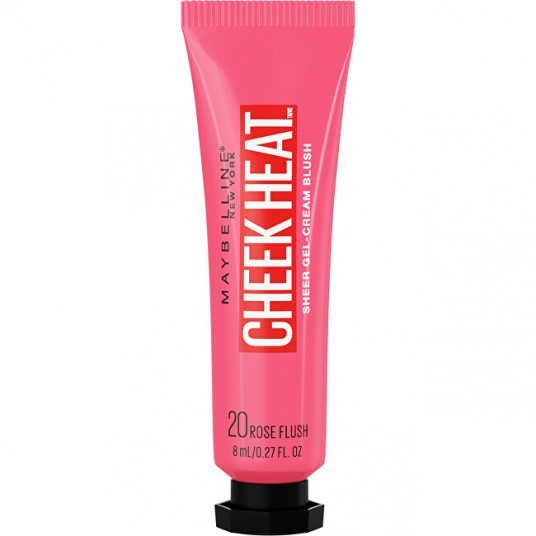 Maybelline - Gel-cream blush Cheek Heat (Sheer Gel-Cream Blush) 8 ml - 20 Rose Flash