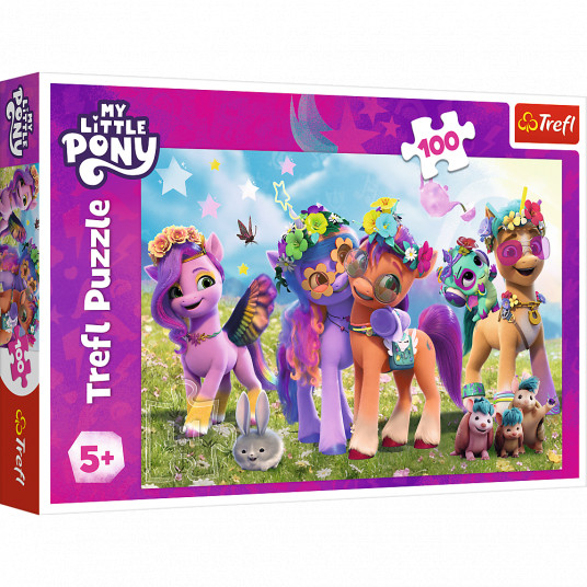  TREFL MY LITTLE PONY dėlionė „Mano mažasis ponis“, 100 det. 