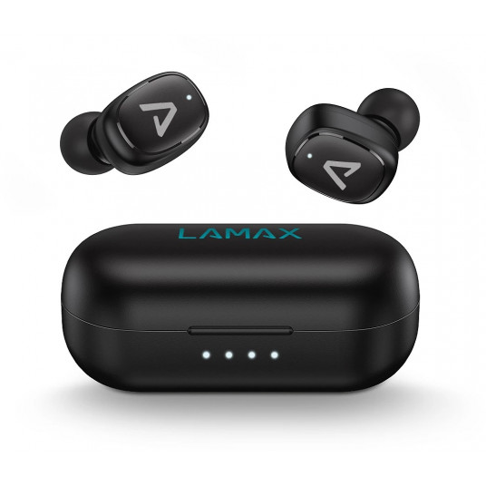 Lamax Dots3 Play Laisvų rankų įranga Bevielis Įkišamos į ausį Skambučiai / muzika C tipo USB Bluetooth Juoda 