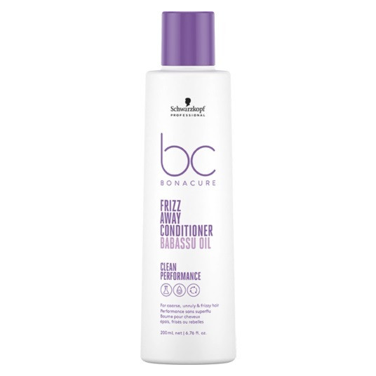  Schwarzkopf Professional - Conditioner for unruly and frizzy hair BC Bonacure Frizz Away (Conditioner) - 200 ml 