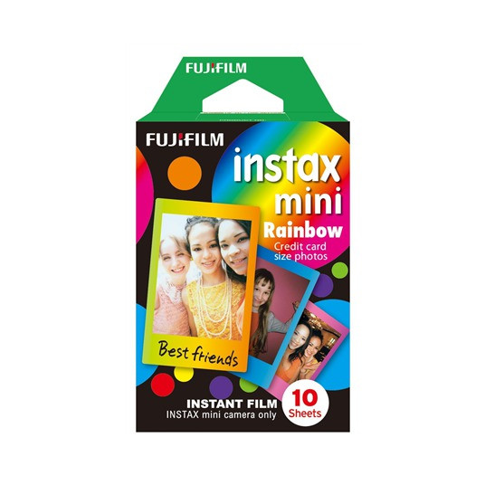 Fujifilm Fotoplokštelės Instax MINI Rainbow 10vnt.