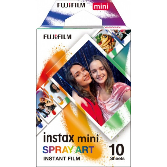  Momentinės fotoplokštelės instax mini  SPRAY ART (10pl) 