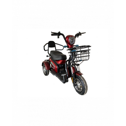 Triratis Lidia, 850W, 20Ah Švino Rūgšties Baterija Raudona 
