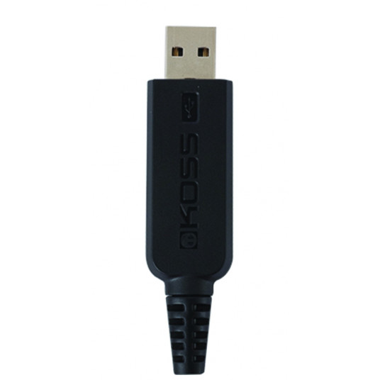  Koss Headphones CS100USB Headband/On-Ear, USB, Microphone, Gold, Noice canceling, 