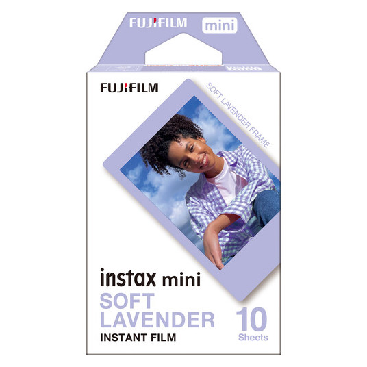  Momentinės fotoplokštelės instax mini SOFT LAVENDER (10pl) 