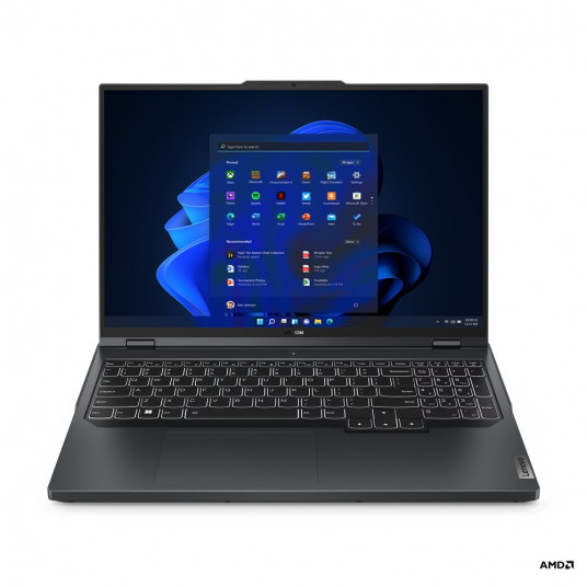 Nešiojamas kompiuteris Lenovo Legion Pro 5 16" IPS, 165Hz, WQXGA , AMD Ryzen 5 7645HX, RAM: 16GB, SSD: 512GB, NVIDIA GeForce RTX 4050, 6GB, DOS, Grey, 82WM0065PB