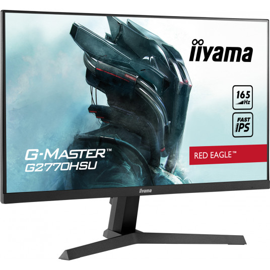  Iiyama Gaming Monitor G2770HSU-B1	 27 ", IPS, 1920 x 1080 pixels, 16:9, 0.8 ms, 250 cd/m², Black, HDCP, Headphone connector 