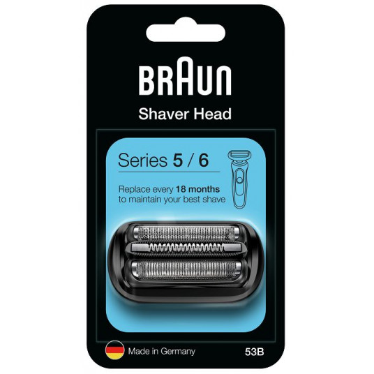  BRAUN 53B Nujos 5 ir 6 serijos skutimo galvutė 