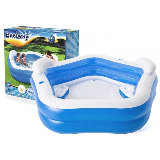 Pripučiamas baseinas Bestway, 213x206x69