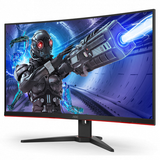  Monitorius AOC Curved C32G2ZE/BK 31.5 ", VA, FullHD, 1 ms, 