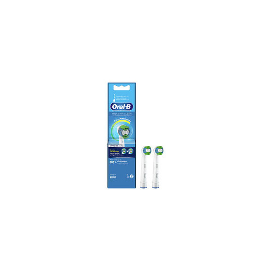  Oral-B EB20-8 Refill Precision Clean Replaceable toothbrush heads with CleanMaximiser technology, 8 pcs, White 