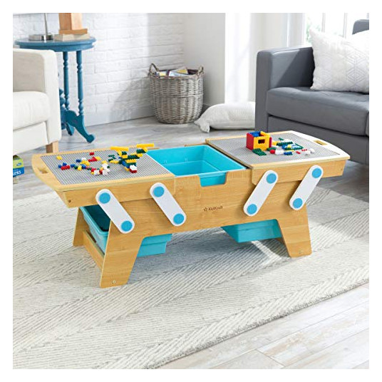  Veiklos stalas Kidkraft Building Bricks Play N Store Table 17512 