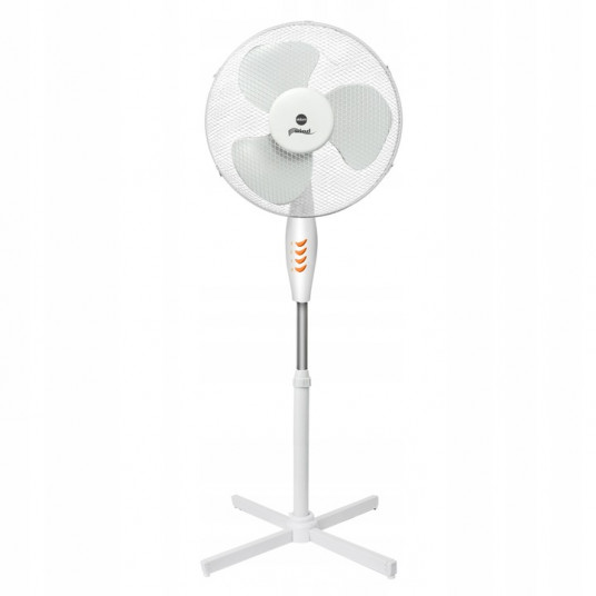  Floor fan adjustable times 45W - white 