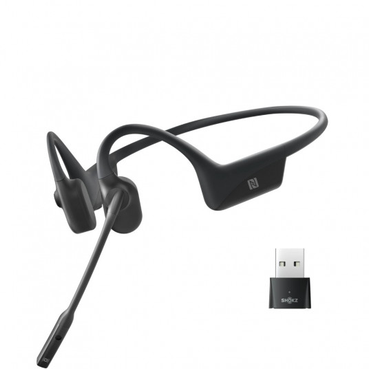  SHOKZ OpenComm UC Laisvų rankų įranga Bevielis Ausinės su kabliukais Biuras / skambučių centras Bluetooth Juoda 