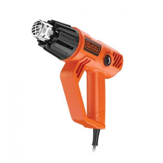  Black & Decker KX2001-QS karščio pistoletas 500 l/min 600 °C 2000 W Juoda, raudona 