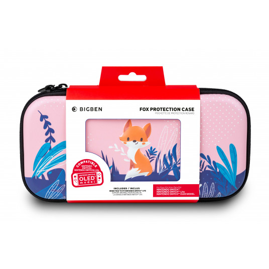 Dėklas BigBen Nintendo Switch Pouch Fox 3D Design 