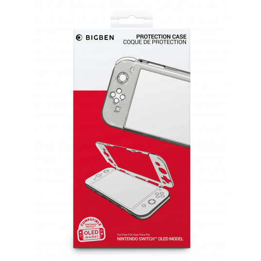  Dėklas Bigben Nintendo Switch OLED Polycarbonate Case 