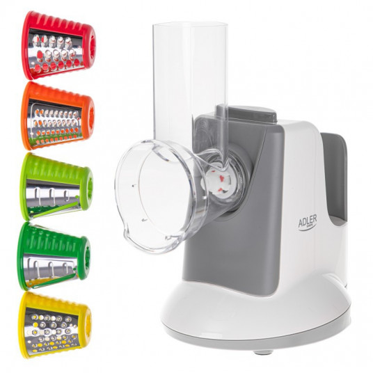  Adler AD 4815 Vegetable slicer, White/Grey 
