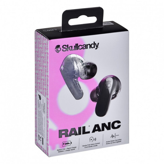  słuchawki Skullcandy Rail ANC True Wireless True Black 