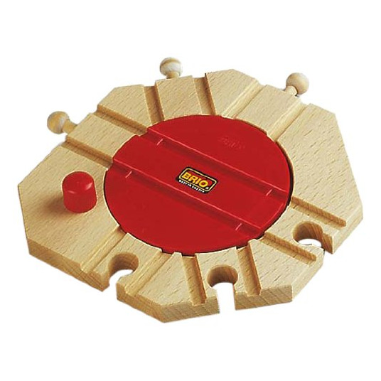  BRIO RAILWAY mechaninė besisukanti platforma, 33361003 