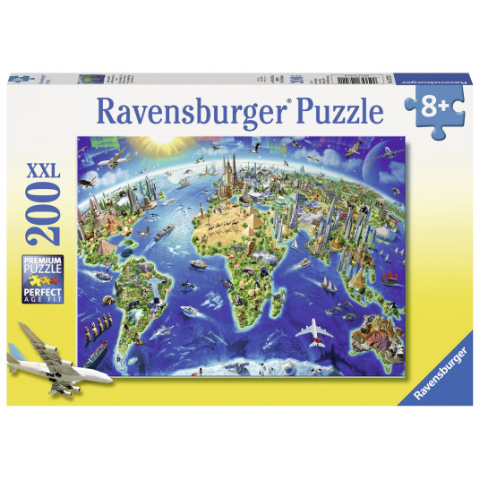  RAVENSBURGER dėlionė Big Wide World 200vnt, 12722 