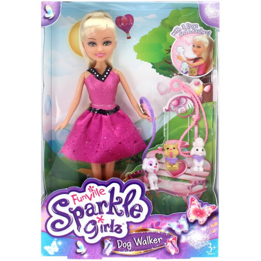  SPARKLE GIRLZ lėlė su šuniuku, 10065 