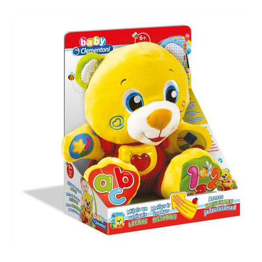  CLEMENTONI Lavinamasis meškutis Lele Plush (LT+LV+EE), 60171/50346 