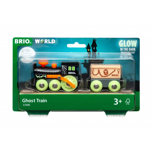  BRIO traukinys Ghost Train, 33986 