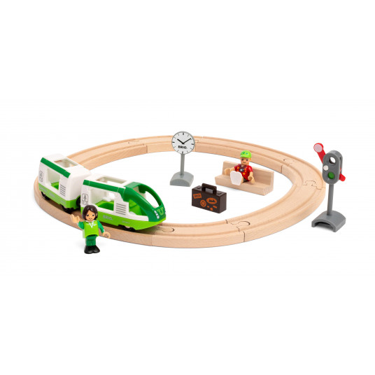  BRIO traukinio rinkinys su bėgiais, 33847 