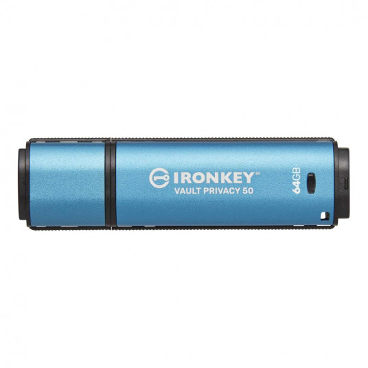  Kingston IronKey Vault Privacy 50 64GB USB 3.0 256bit AES Encrypted 