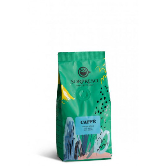 Kavos pupelės SORPRESO CAFFE (250g)