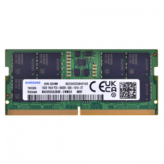  Samsung SO-DIMM 16GB DDR5 1Rx8 5600MHz PC5-44800 M425R2GA3BB0-CWM 