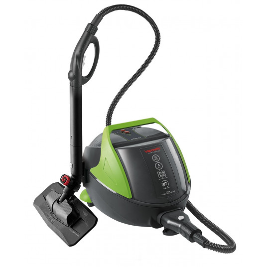  Polti Steam Cleaner PTEU0280 Vaporetto Pro 95 Turbo Flexi Corded, 1100 W, Black/Green 