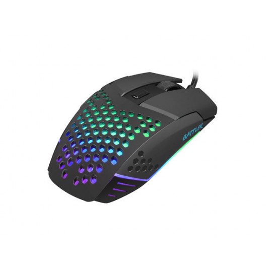 Pelė Fury Battler, Wired, Black