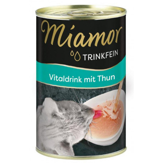 Trinkfein Vitaldrink suaugusių kačių pašaro papildas - gėrimas su tunu 135 ml